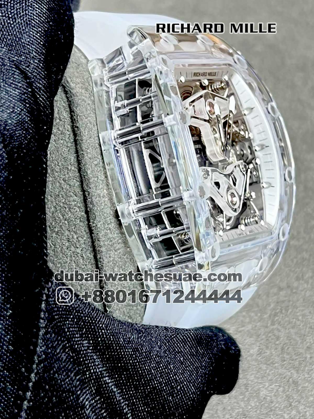 The Richard Mille RM 56 02 Tourbillon Sapphire Replica Watches