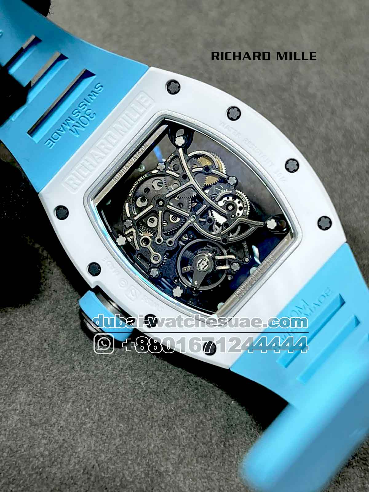 Richard Mille RM 055 Bubba Waston Asia Blue Limited Edition