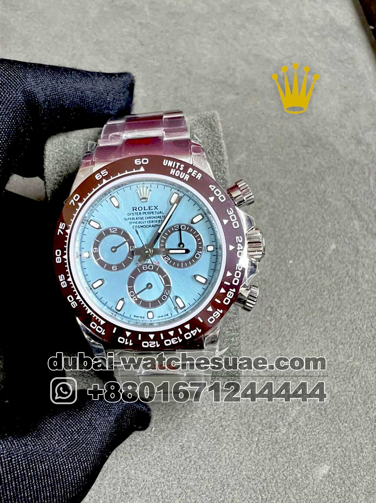 Rolex oyster sale perpetual ice blue